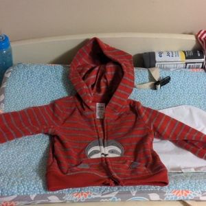 Lightweight jacket with sloth designs